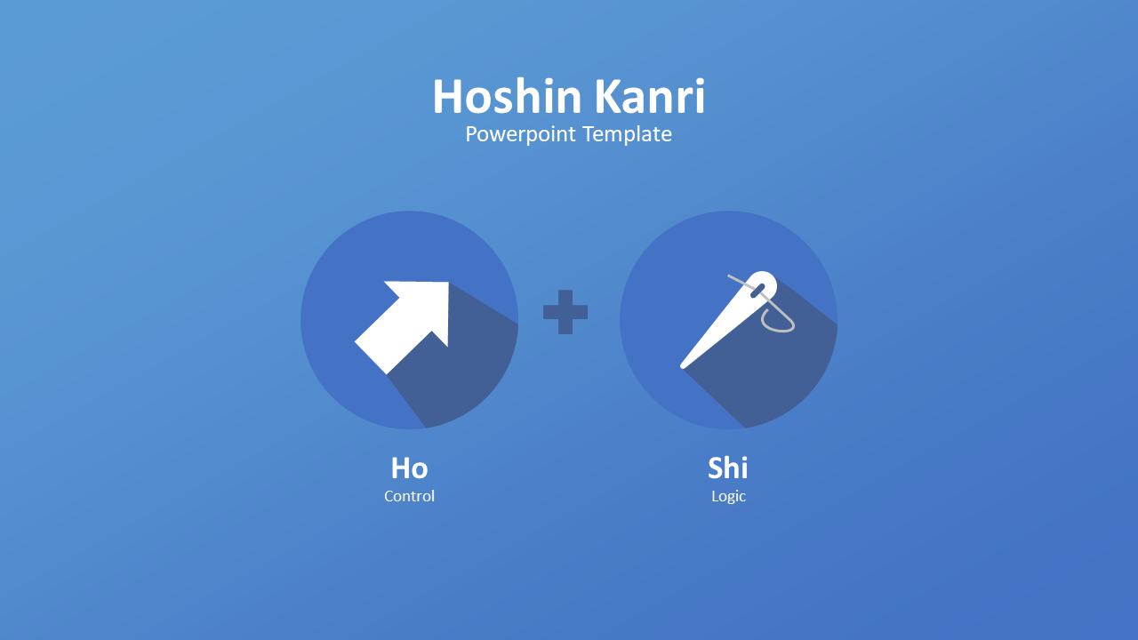 Hoshin Kanri PowerPoint Template for business strategy
